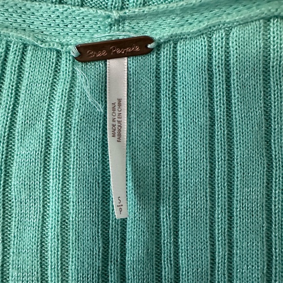 Free People Turquoise Cardigan - Picture 10 of 11